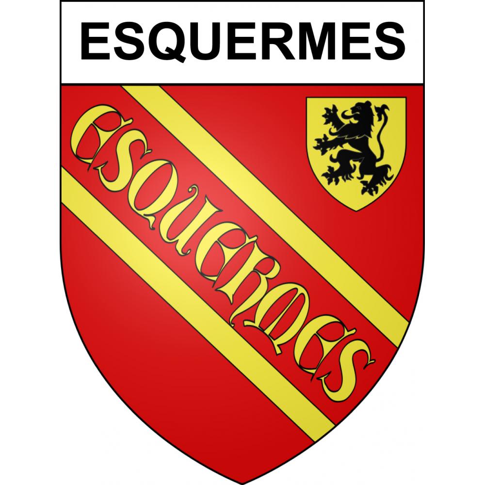 Adesivi stemma Esquermes adesivo