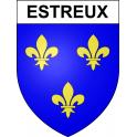 Estreux Sticker wappen, gelsenkirchen, augsburg, klebender aufkleber
