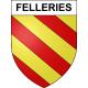 Stickers coat of arms Felleries adhesive sticker