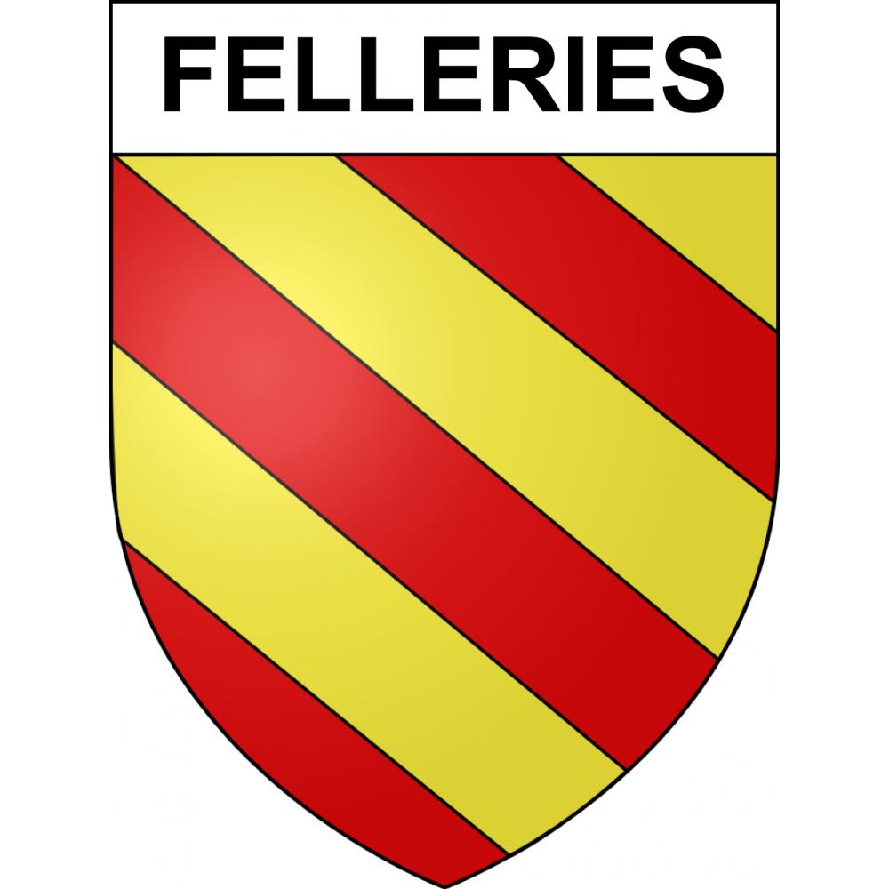 Felleries Sticker wappen, gelsenkirchen, augsburg, klebender aufkleber