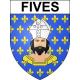 Fives 59 ville sticker blason écusson autocollant adhésif