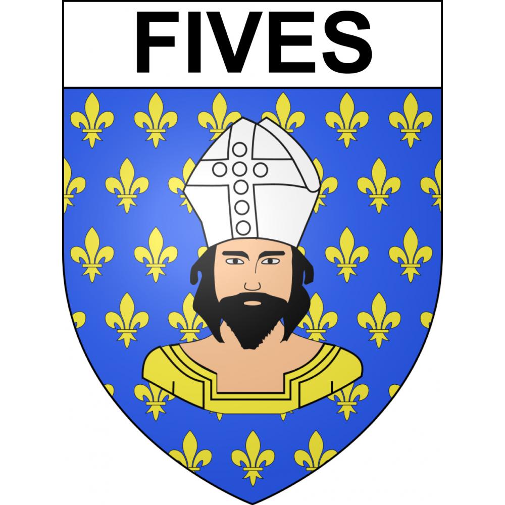Stickers coat of arms Fives adhesive sticker