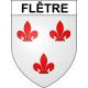 Stickers coat of arms Flêtre adhesive sticker