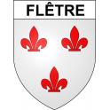 Flêtre Sticker wappen, gelsenkirchen, augsburg, klebender aufkleber