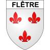 Flêtre 59 ville sticker blason écusson autocollant adhésif