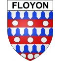 Floyon 59 ville sticker blason écusson autocollant adhésif