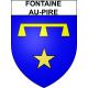 Adesivi stemma Fontaine-au-Pire adesivo