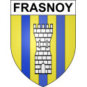 Stickers coat of arms Frasnoy adhesive sticker