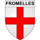 Stickers coat of arms Fromelles adhesive sticker