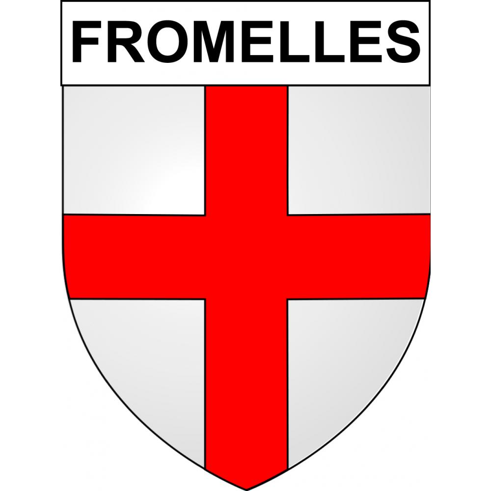Stickers coat of arms Fromelles adhesive sticker