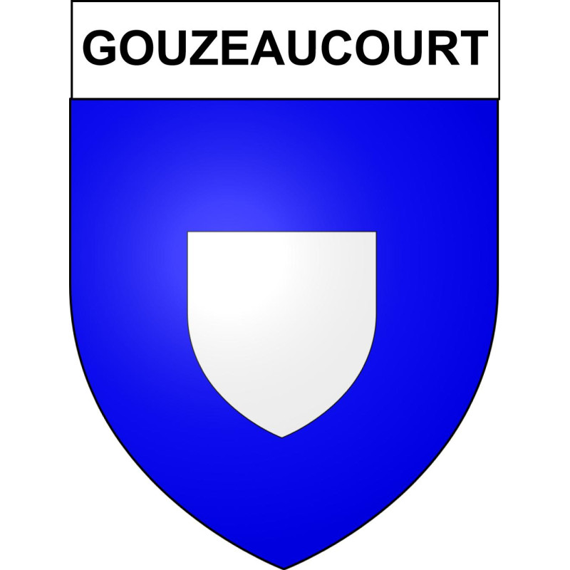 Stickers coat of arms Gouzeaucourt adhesive sticker
