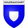 Adesivi stemma Gouzeaucourt adesivo
