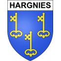 Adesivi stemma Hargnies adesivo