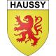 Adesivi stemma Haussy adesivo