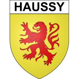 Haussy Sticker wappen, gelsenkirchen, augsburg, klebender aufkleber