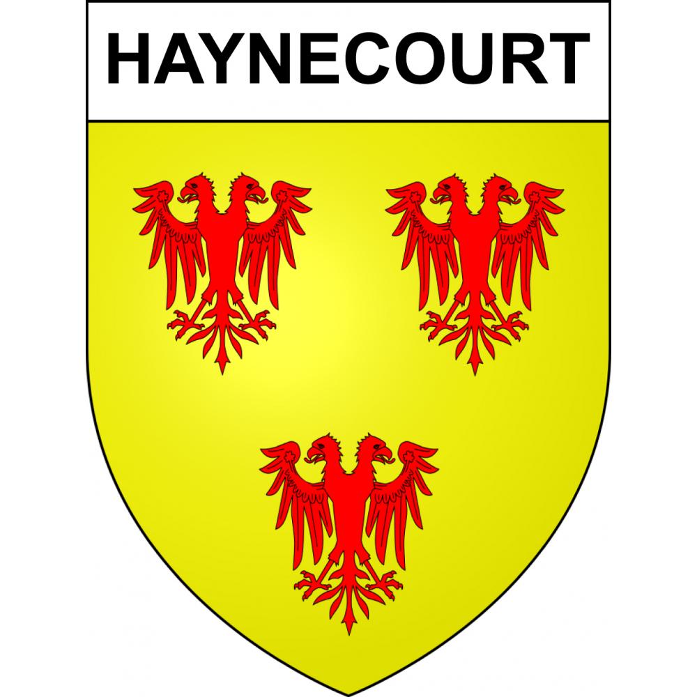 Stickers coat of arms Haynecourt adhesive sticker