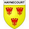 Adesivi stemma Haynecourt adesivo