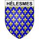 Hélesmes 59 ville sticker blason écusson autocollant adhésif