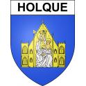 Holque Sticker wappen, gelsenkirchen, augsburg, klebender aufkleber