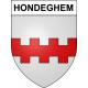 Hondeghem 59 ville sticker blason écusson autocollant adhésif