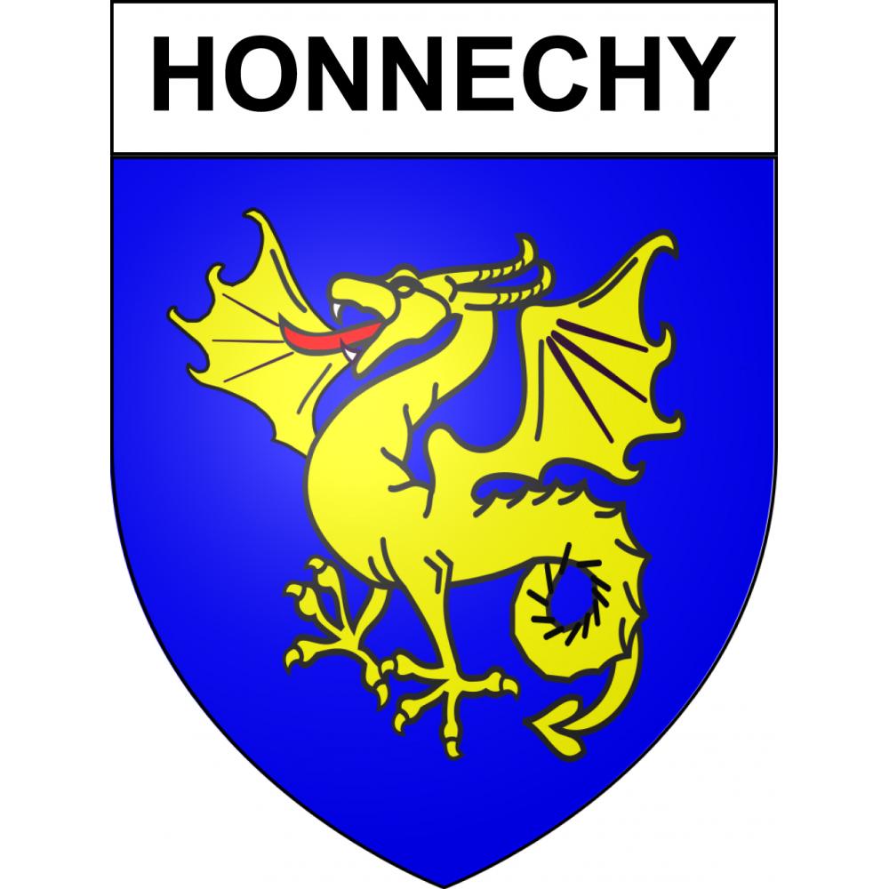 Adesivi stemma Honnechy adesivo