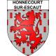 Honnecourt-sur-Escaut Sticker wappen, gelsenkirchen, augsburg, klebender aufkleber
