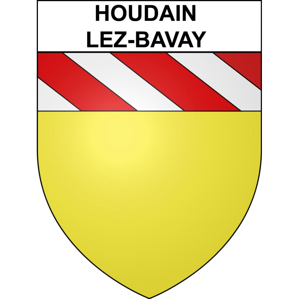 Adesivi stemma Houdain-lez-Bavay adesivo