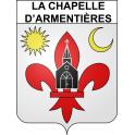La Chapelle-d’Armentières 59 ville sticker blason écusson autocollant adhésif
