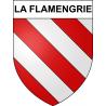 La Flamengrie 59 ville sticker blason écusson autocollant adhésif
