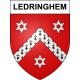 Stickers coat of arms Ledringhem adhesive sticker