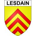Adesivi stemma Lesdain adesivo