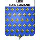Lieu-Saint-Amand 59 ville sticker blason écusson autocollant adhésif