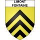 Limont-Fontaine 59 ville sticker blason écusson autocollant adhésif
