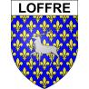 Stickers coat of arms Loffre adhesive sticker