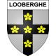 Stickers coat of arms Looberghe adhesive sticker