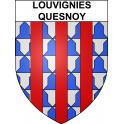 Adesivi stemma Louvignies-Quesnoy adesivo