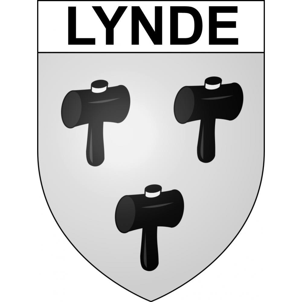 Stickers coat of arms Lynde adhesive sticker