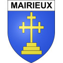 Mairieux Sticker wappen, gelsenkirchen, augsburg, klebender aufkleber