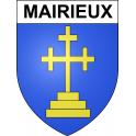 Mairieux Sticker wappen, gelsenkirchen, augsburg, klebender aufkleber