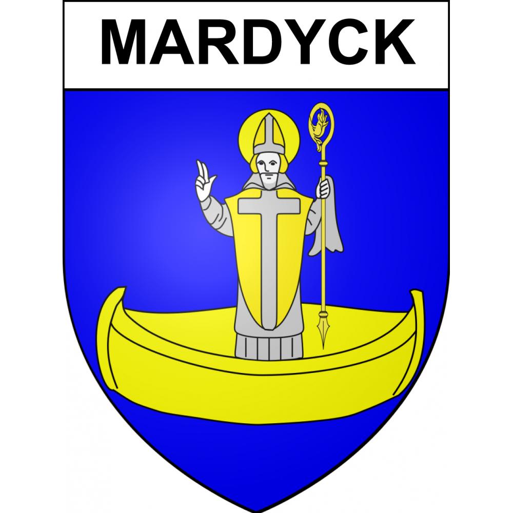 Mardyck Sticker wappen, gelsenkirchen, augsburg, klebender aufkleber