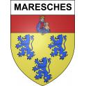 Maresches Sticker wappen, gelsenkirchen, augsburg, klebender aufkleber