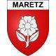 Maretz 59 ville sticker blason écusson autocollant adhésif