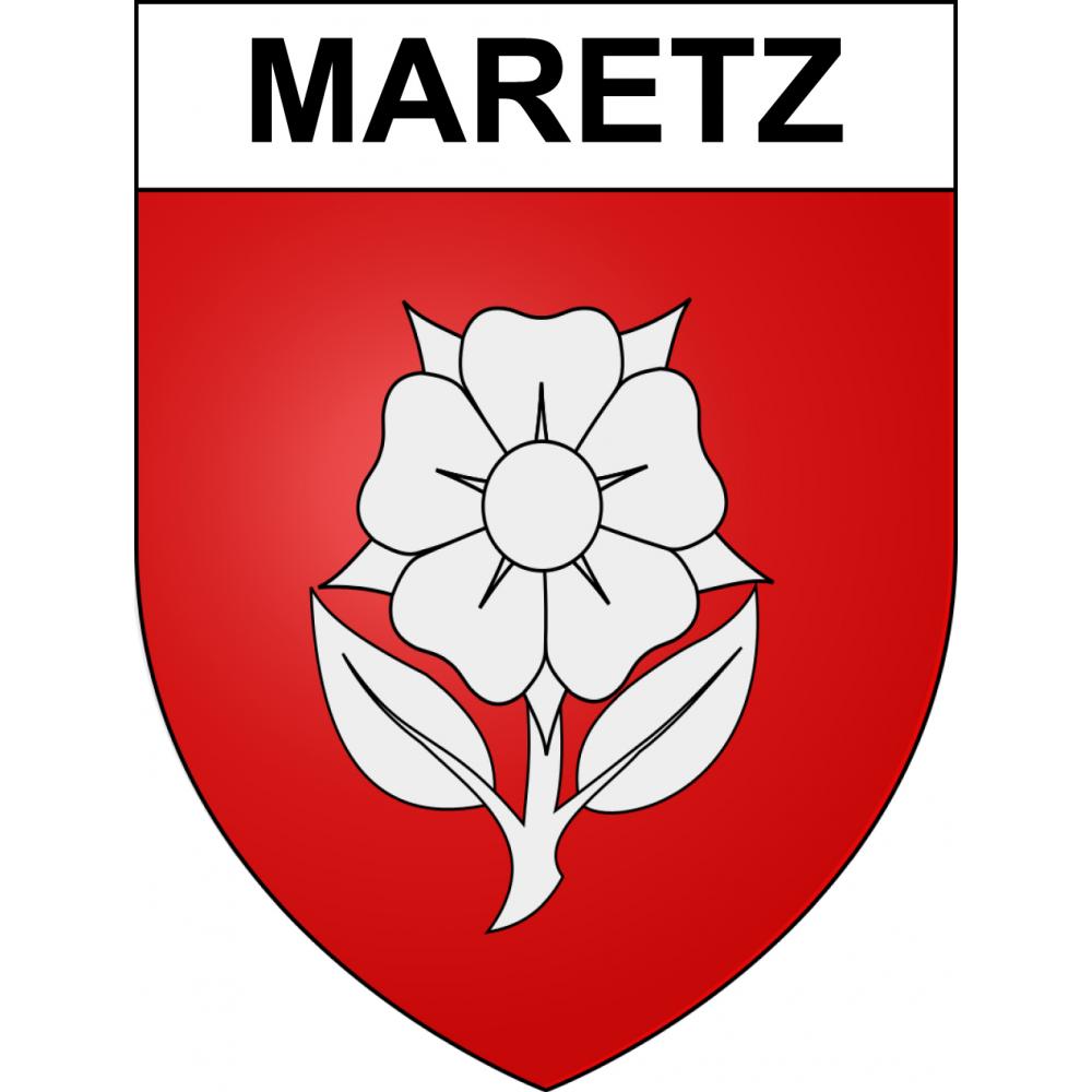 Maretz Sticker wappen, gelsenkirchen, augsburg, klebender aufkleber