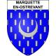 Adesivi stemma Marquette-en-Ostrevant adesivo