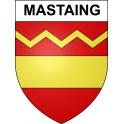 Mastaing Sticker wappen, gelsenkirchen, augsburg, klebender aufkleber