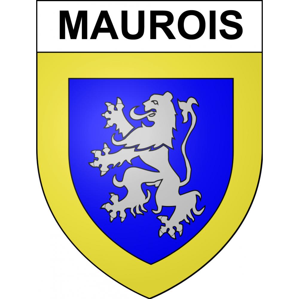 Stickers coat of arms Maurois adhesive sticker