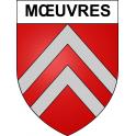 Mœuvres Sticker wappen, gelsenkirchen, augsburg, klebender aufkleber