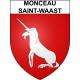 Monceau-Saint-Waast 59 ville sticker blason écusson autocollant adhésif