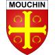 Mouchin Sticker wappen, gelsenkirchen, augsburg, klebender aufkleber