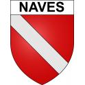 Adesivi stemma Naves adesivo